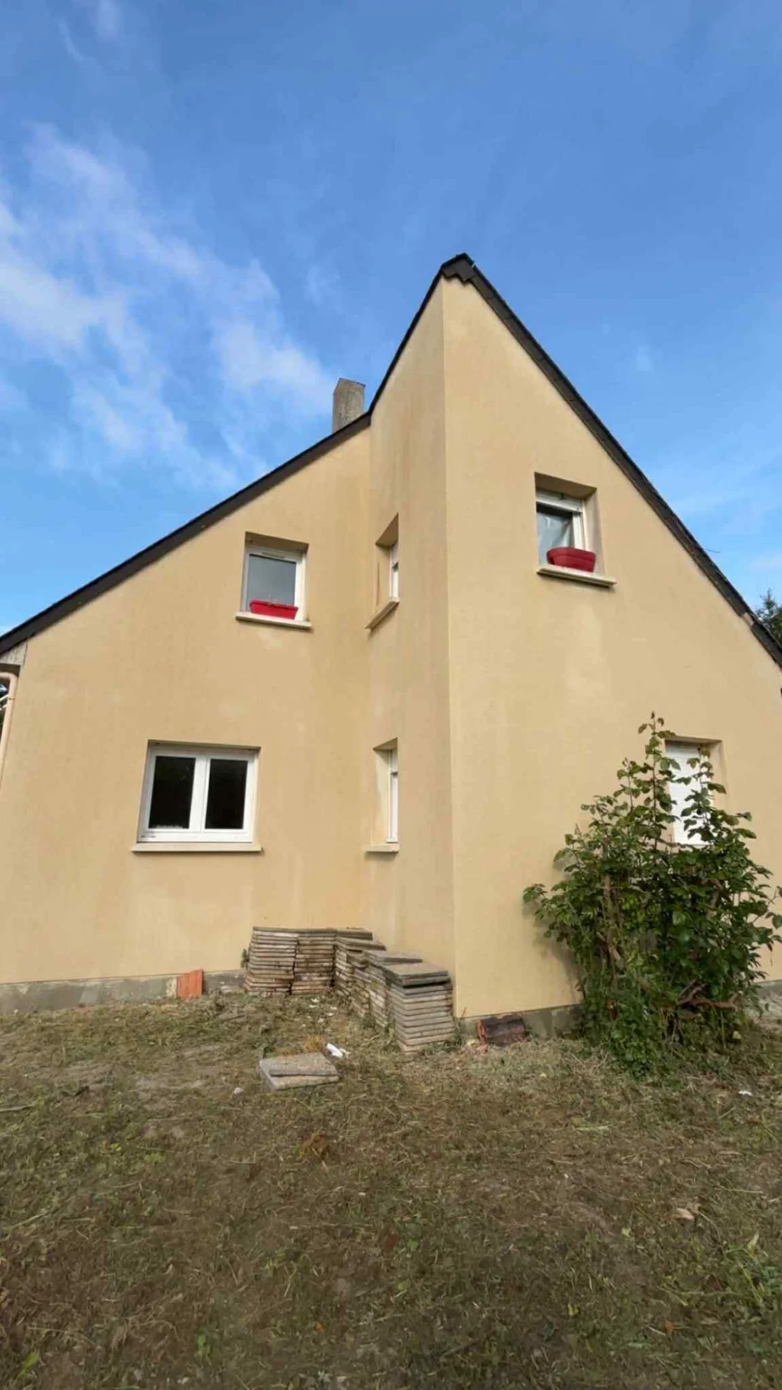 Façade après nettoyage